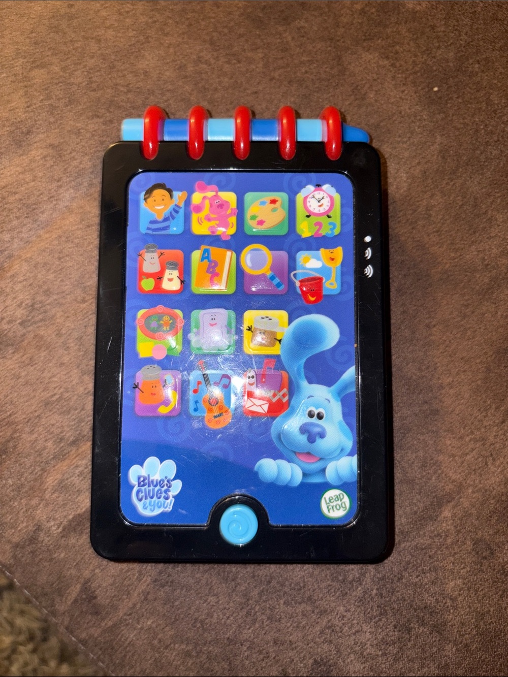 LeapFrog Blue's Clues Toy Tablet - Blue and Black